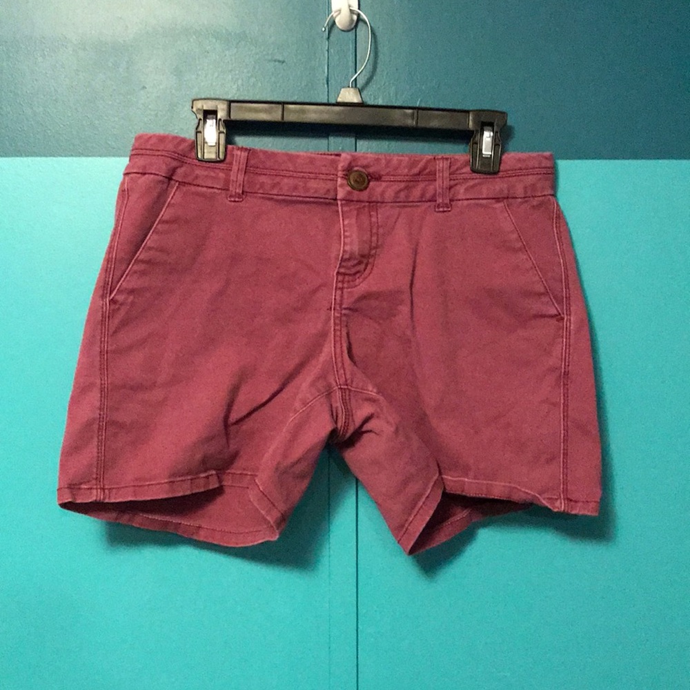 Purple jean shorts size 7/8